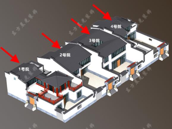 徽派三合院設(shè)計(jì)