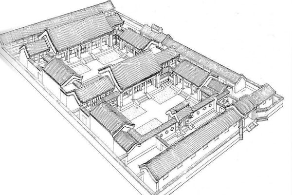 四合院建筑