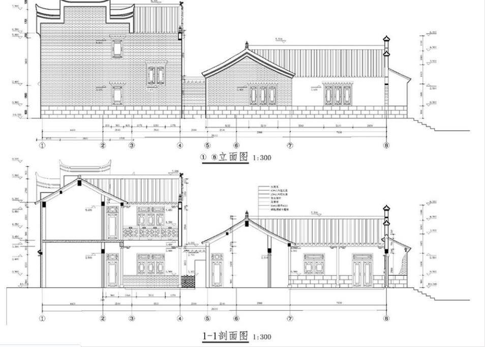 四合院設(shè)計圖及效果圖