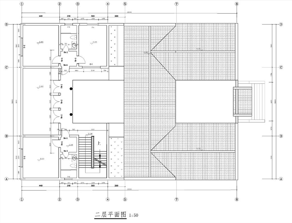 徽派二進中式建筑設(shè)計案例